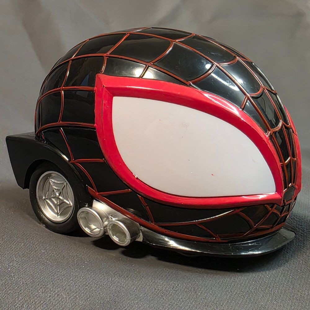 Black Marvel Spider-Man push & go car GUC